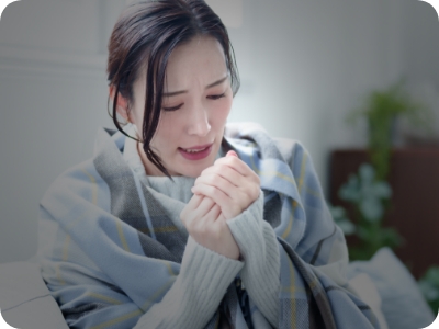 避難所が暗い、寒い